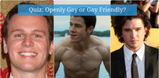 Quiz - Openly Gay or Gay Friendly
