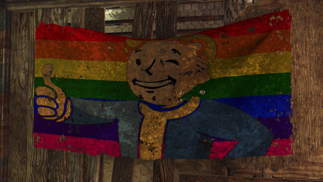 Pride Flag for Fallout 4