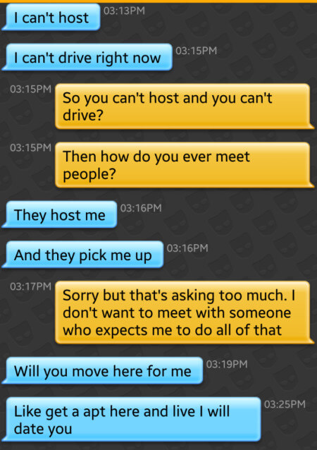Grindr fails - Anything else I can do for you?