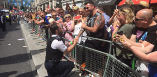 Gay police officer proposal