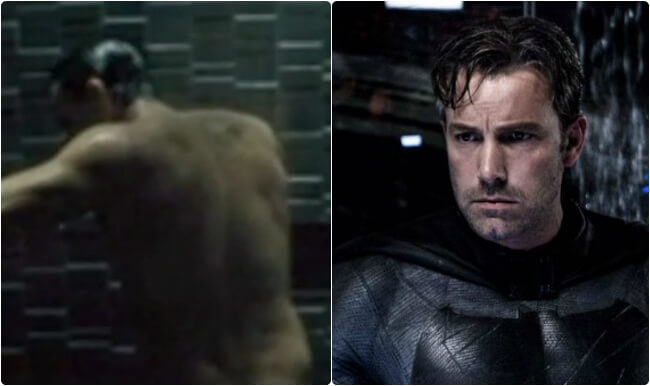 Ben Affleck Batman shower scene