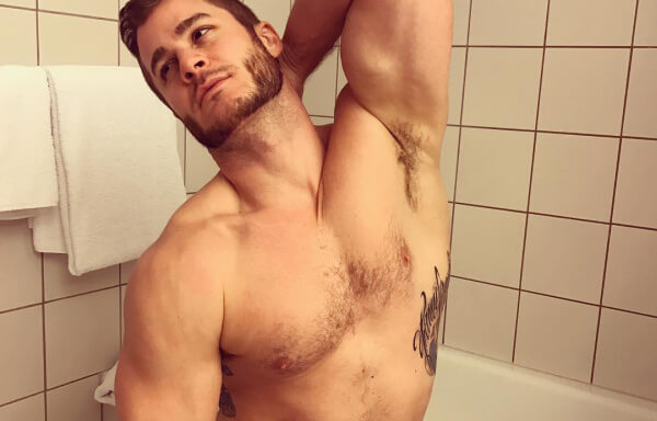 Austin Armacost second naked shower