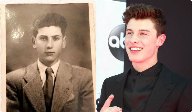Shawn Mendes and his Grandfather
