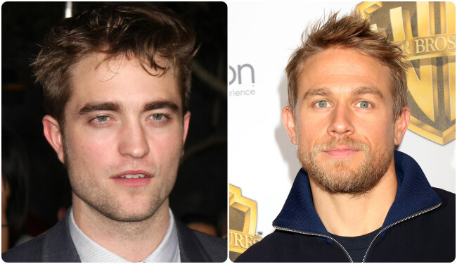 Charlie Hunnam and Robert Pattinson