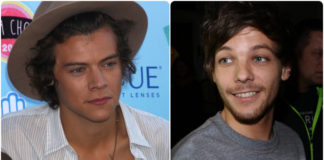 Harry Styles and Louis Tomlinson one direction
