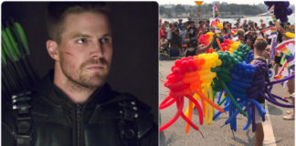 Stephen Amell vancouver pride