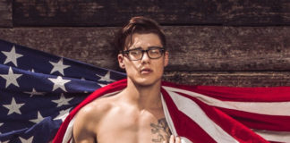 Blake Mitchell flag