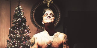 Robbie Williams naked christmas