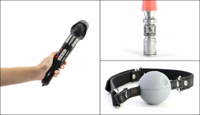 Star Wars inspired sex toys