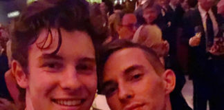 Adam Rippon and Shawn Mendes