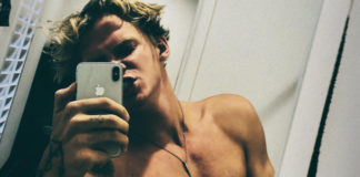 Cody Simpson shirtless
