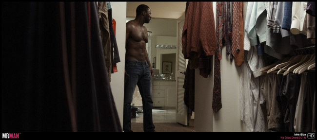 Idris Elba shirtless no good deed