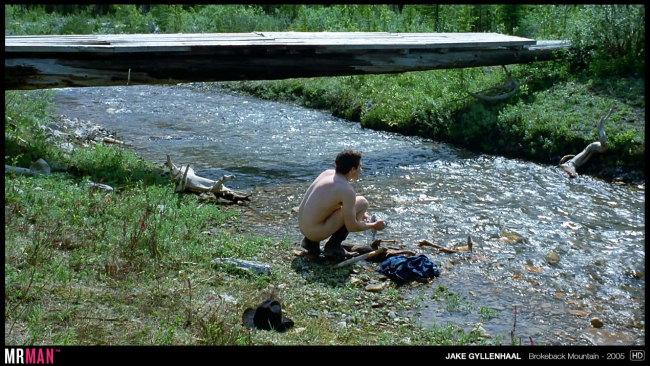 Jake Gyllenhaal naked - Brokeback Mountain