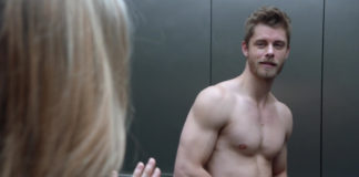 Luke Mitchell shirtless blindspot