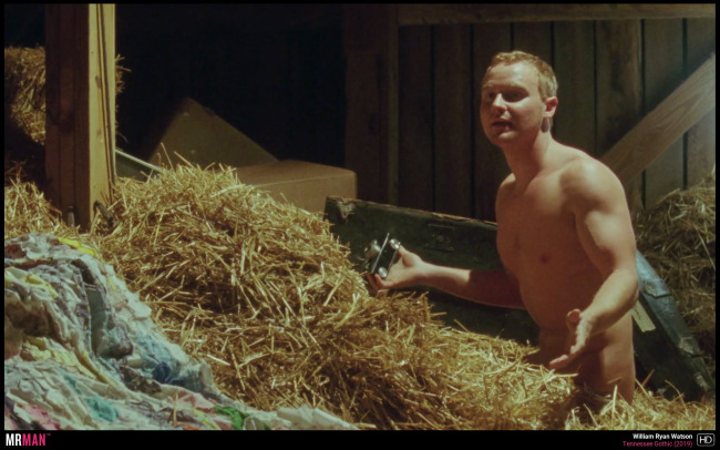 William Ryan Watson shirtless hay
