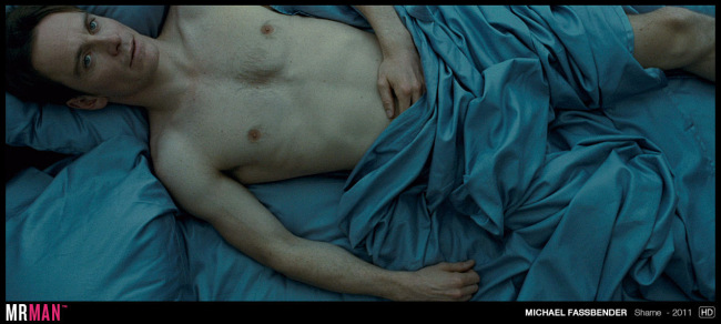 Michael Fassbender naked in bed shame